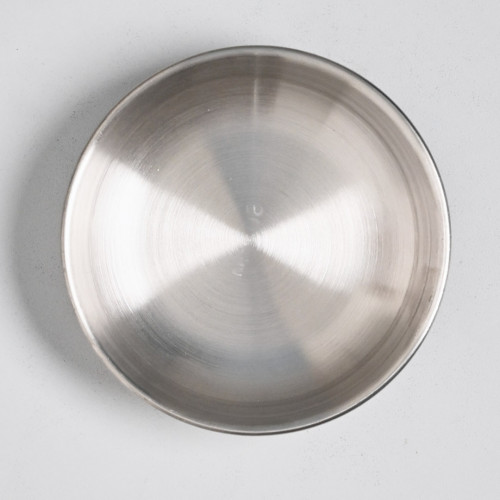 Korea Style Condiment Dish 10cm - Silver 2
