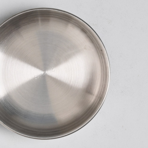 Korea Style Condiment Dish 12cm - Silver 4