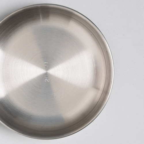 Korea Style Condiment Dish 13.5cm - Silver 2