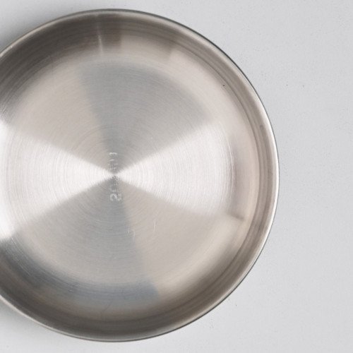 Korea Style Condiment Dish 13.5cm - Silver 2