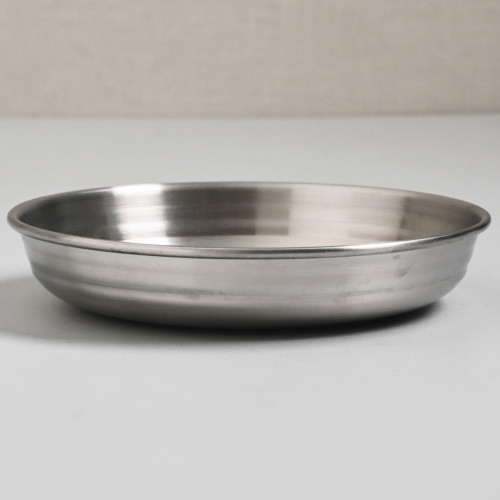 Korea Style Condiment Dish 13.5cm - Silver 3