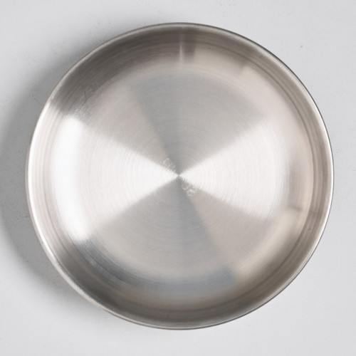 Korea Style Condiment Dish 13.5cm - Silver 4