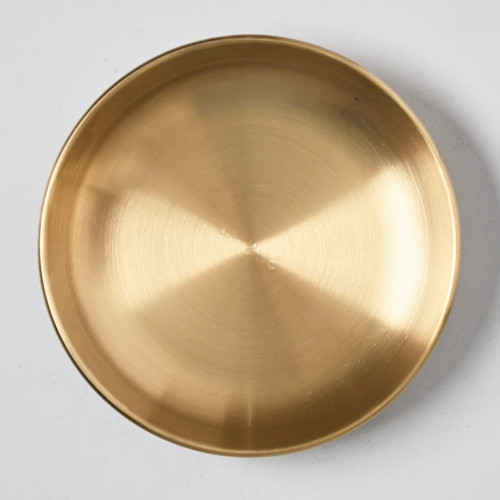 Korea Style Condiment Dish 12cm - Gold 3