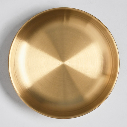 Korea Style Condiment Dish 13.5cm - Gold 4
