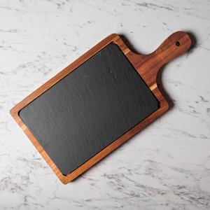 Stone and Wood Combination Platter 35 x 17.5cm