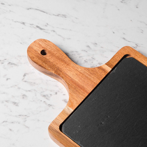Stone and Wood Combination Platter 35 x 17.5cm 2