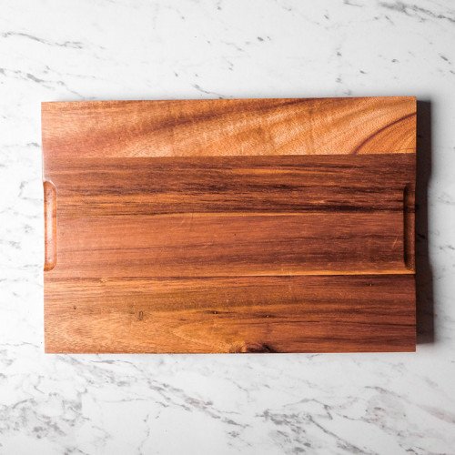 Stone and Wood Combination Long Tray 28 x 19cm 5