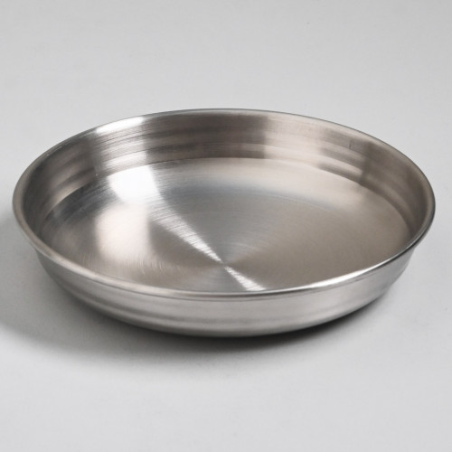 Korea Style Condiment Dish 13.5cm - Silver