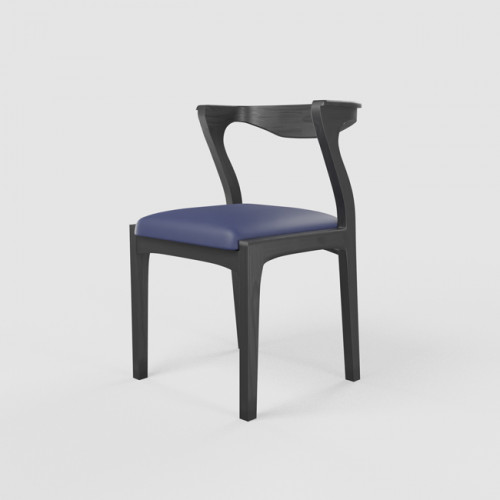 Miriam Dining Chair - Black Doff