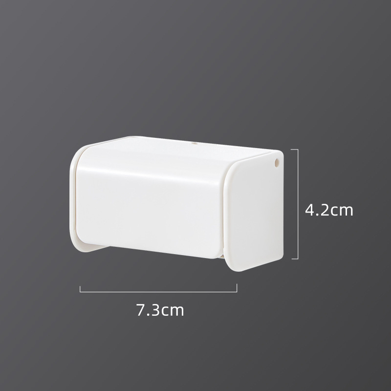 Plastic Wall-Mounted Bathroom Utensils - Toothbrush holder Small