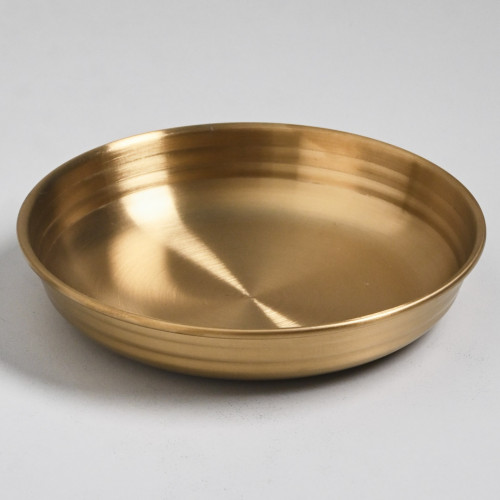 Korea Style Condiment Dish 13.5cm - Gold