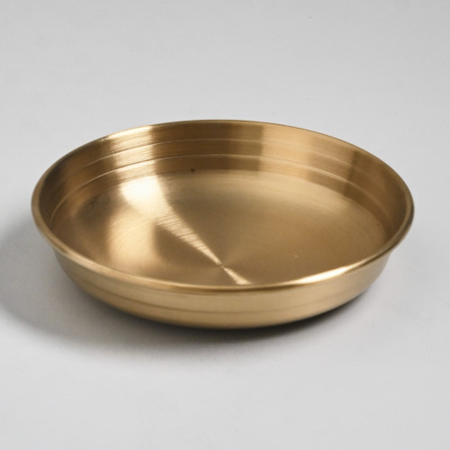 Korea Style Condiment Dish 12cm - Gold
