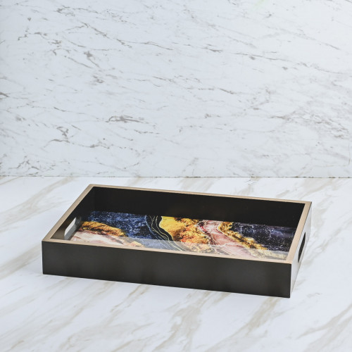Austere Creative Décor Tray - Gilt Gold (M)